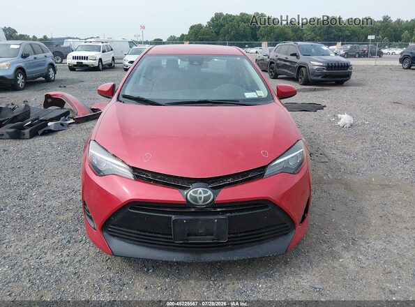 2T1BURHE1HC918696 2017 TOYOTA COROLLA Red Widok wnętrza z tyłu