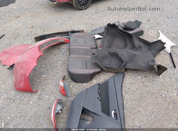 2T1BURHE1HC918696 2017 TOYOTA COROLLA Red Widok zestawu wskaźników