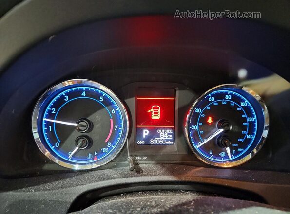2T1BURHE1HC948328 2017 TOYOTA COROLLA Gray ხელსაწყოთა პანელის ხედი