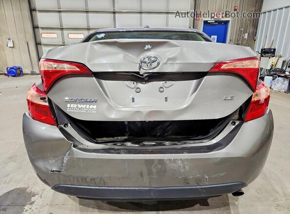 2T1BURHE1HC948328 2017 TOYOTA COROLLA Gray უკანა ხედი