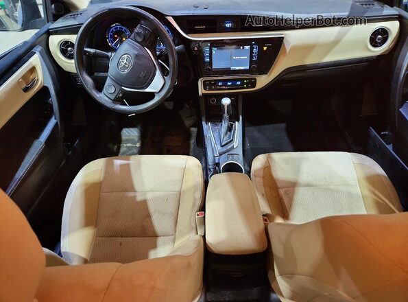 2T1BURHE1HC948328 2017 TOYOTA COROLLA Gray წინა პანელის ხედი