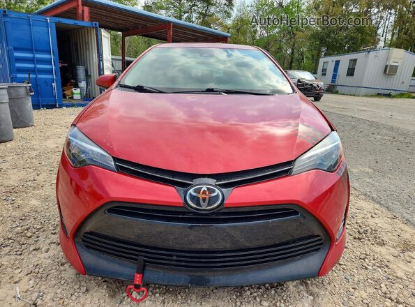 2T1BURHE1HC949057 2017 TOYOTA COROLLA Red Vista frontal