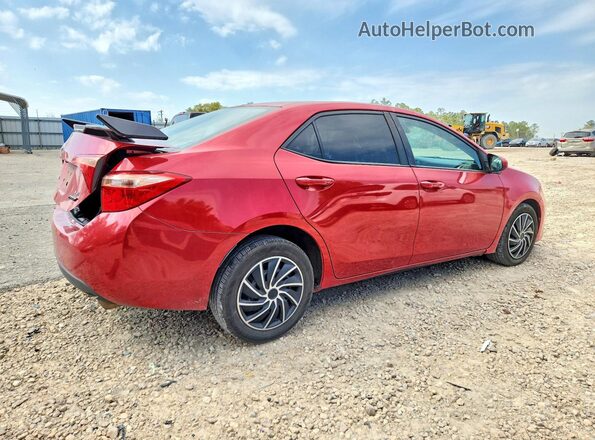 2T1BURHE1HC949057 2017 TOYOTA COROLLA Red Trasero derecho