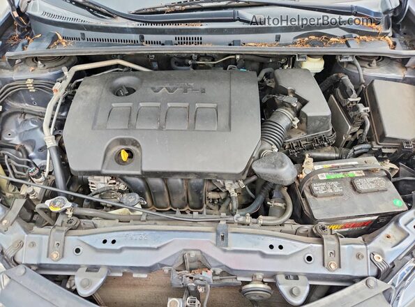 2T1BURHE1HC963489 2017 TOYOTA COROLLA Gray Вид задньої частини салону
