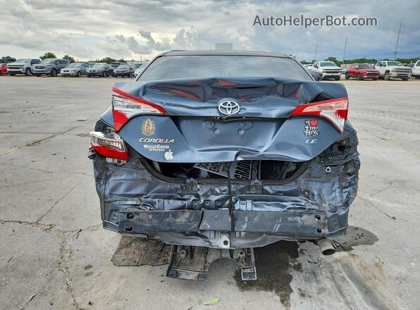 2T1BURHE1HC963489 2017 TOYOTA COROLLA Gray Вид ззаду