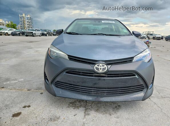 2T1BURHE1HC963489 2017 TOYOTA COROLLA Gray Вид спереду