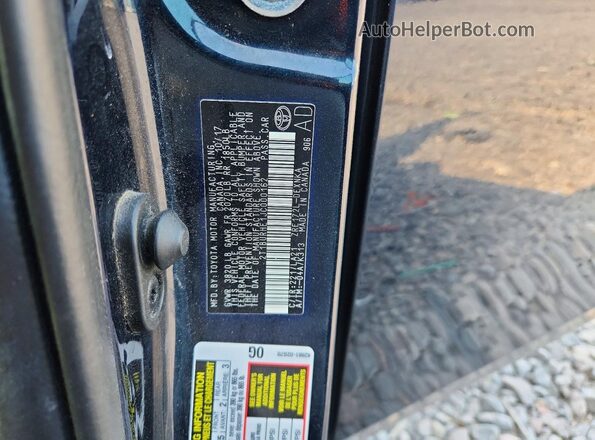 2T1BURHE1JC000162 2018 TOYOTA COROLLA Charcoal Вид наклейки з VIN-кодом