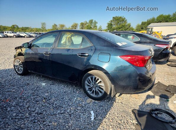 2T1BURHE1JC000162 2018 TOYOTA COROLLA Charcoal Задня ліва чверть