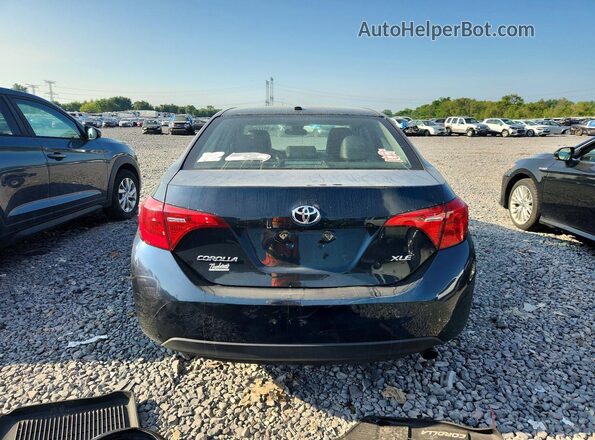 2T1BURHE1JC000162 2018 TOYOTA COROLLA Charcoal Вид ззаду