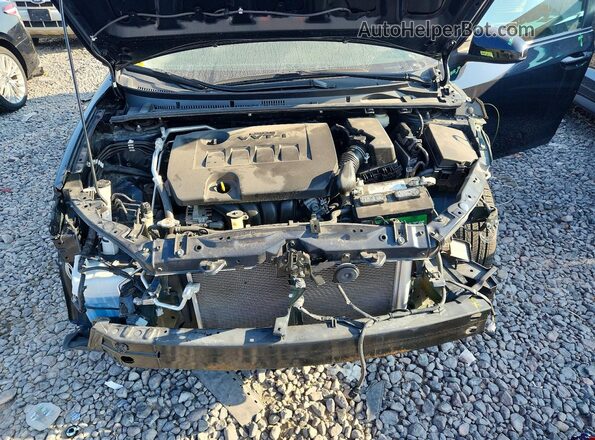 2T1BURHE1JC000162 2018 TOYOTA COROLLA Charcoal Вид задньої частини салону