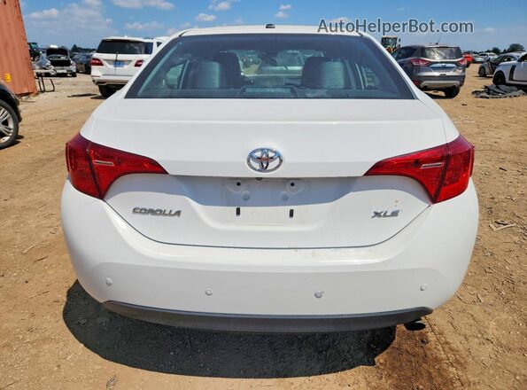2T1BURHE1JC000842 2018 TOYOTA COROLLA White Widok z tyłu