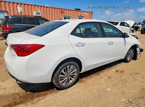 2T1BURHE1JC000842 2018 TOYOTA COROLLA White Tył prawy