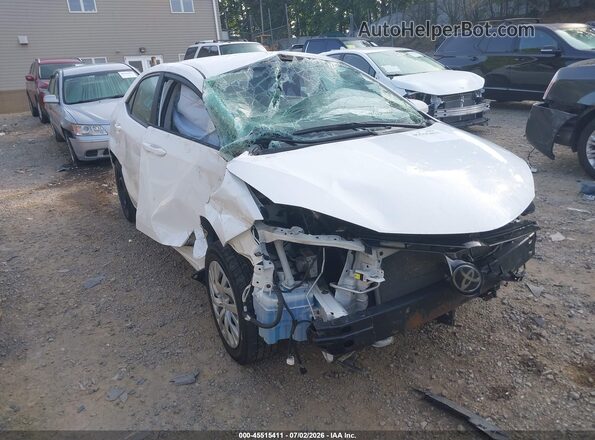 2T1BURHE1JC029449 2018 TOYOTA COROLLA White Դիմացի տեսք