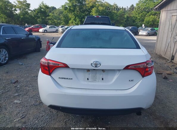 2T1BURHE1JC029449 2018 TOYOTA COROLLA White 