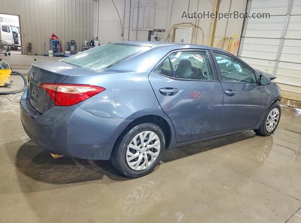 2T1BURHE1JC031833 2018 TOYOTA COROLLA Blue Задня права чверть