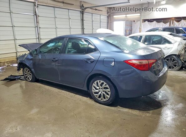 2T1BURHE1JC031833 2018 TOYOTA COROLLA Blue Задня ліва чверть