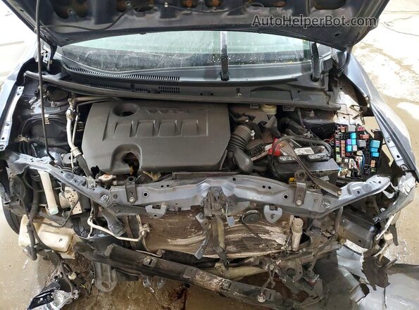 2T1BURHE1JC031833 2018 TOYOTA COROLLA Blue Вид задньої частини салону