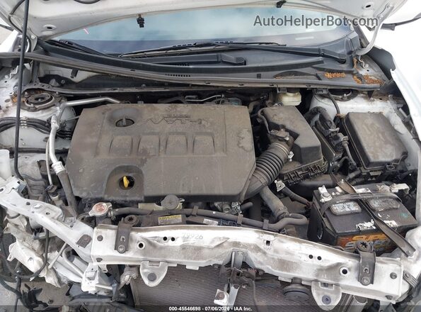 2T1BURHE1JC051743 2018 TOYOTA COROLLA White Vista trasera