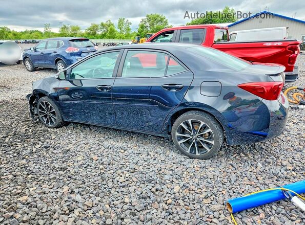 2T1BURHE1JC051953 2018 TOYOTA COROLLA Черный Задняя левая четверть
