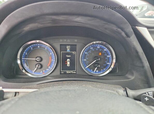2T1BURHE1JC051953 2018 TOYOTA COROLLA Черный Вид щитка приборов