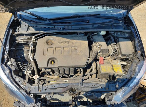 2T1BURHE1JC063794 2018 TOYOTA COROLLA Черный Вид задней части салона