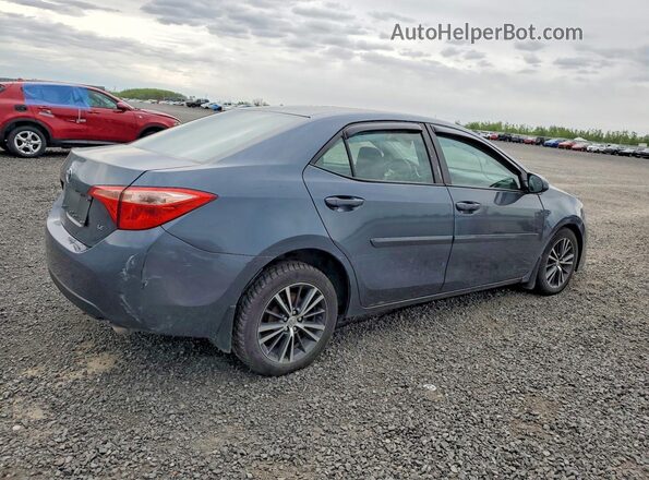 2T1BURHE1JC076139 2018 TOYOTA COROLLA Gray Tył prawy