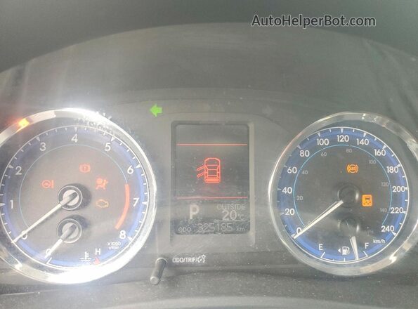 2T1BURHE1JC076139 2018 TOYOTA COROLLA Gray Widok zestawu wskaźników
