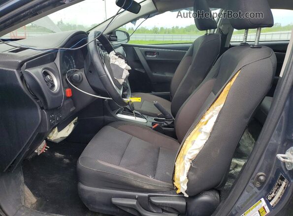 2T1BURHE1JC076139 2018 TOYOTA COROLLA Gray Widok wnętrza z przodu