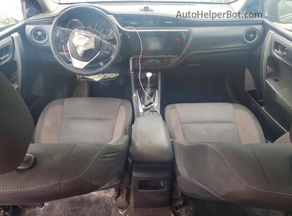 2T1BURHE1JC076139 2018 TOYOTA COROLLA Gray Widok deski rozdzielczej