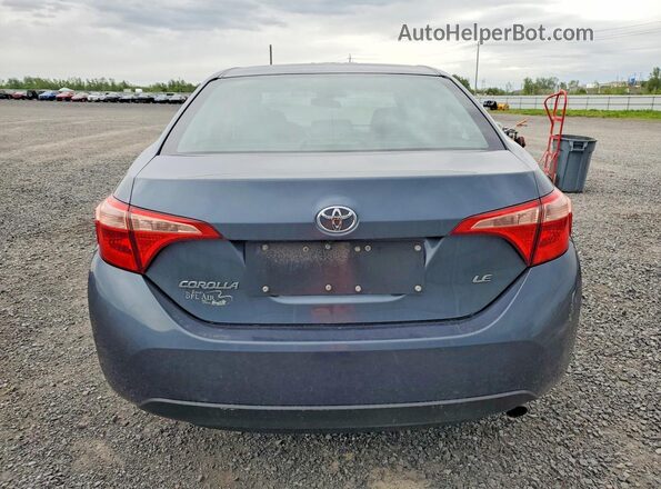 2T1BURHE1JC076139 2018 TOYOTA COROLLA Gray Widok z tyłu