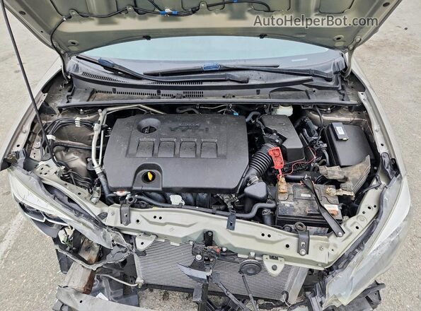 2T1BURHE1JC099579 2018 TOYOTA COROLLA Gray Սալոնի հետևի տեսք