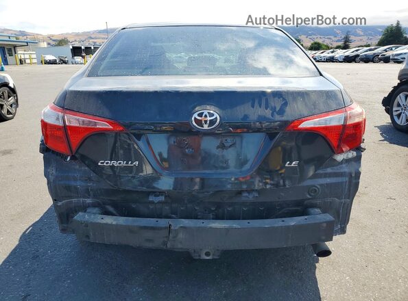 2T1BURHE1JC974319 2018 TOYOTA COROLLA Black Հետևի տեսք