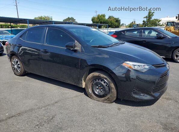 2T1BURHE1JC974319 2018 TOYOTA COROLLA Black Առջևի աջ