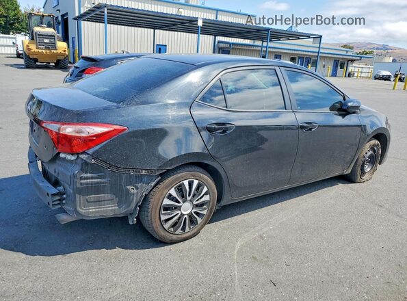 2T1BURHE1JC974319 2018 TOYOTA COROLLA Black Հետևի աջ