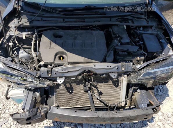 2T1BURHE1JC974983 2018 TOYOTA COROLLA Gray Widok wnętrza z tyłu