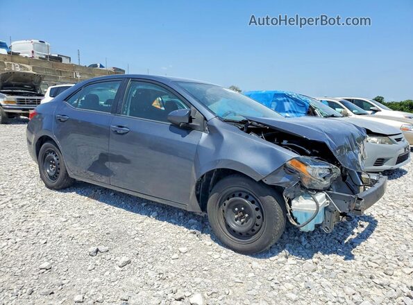 2T1BURHE1JC974983 2018 TOYOTA COROLLA Gray Przód prawy
