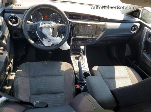 2T1BURHE1JC974983 2018 TOYOTA COROLLA Gray Widok deski rozdzielczej