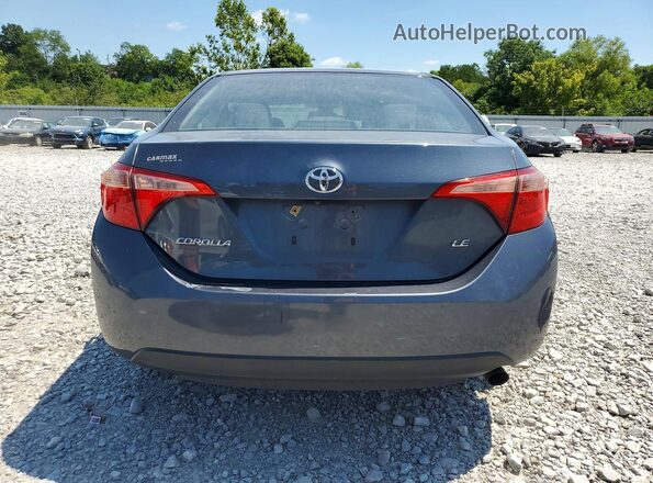 2T1BURHE1JC974983 2018 TOYOTA COROLLA Gray Widok z tyłu