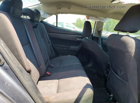 2T1BURHE1JC974983 2018 TOYOTA COROLLA Gray Widok tylnych siedzeń