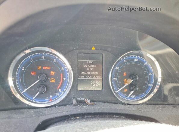 2T1BURHE1JC974983 2018 TOYOTA COROLLA Gray Widok zestawu wskaźników