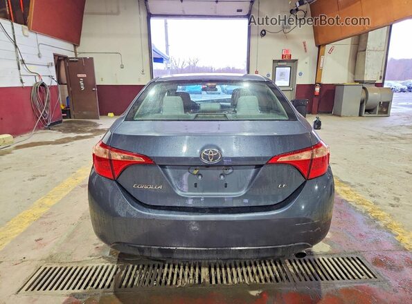 2T1BURHE1KC146269 2019 TOYOTA COROLLA Gray Вид ззаду