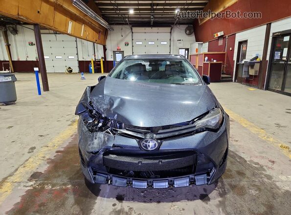 2T1BURHE1KC146269 2019 TOYOTA COROLLA Gray Вид спереду
