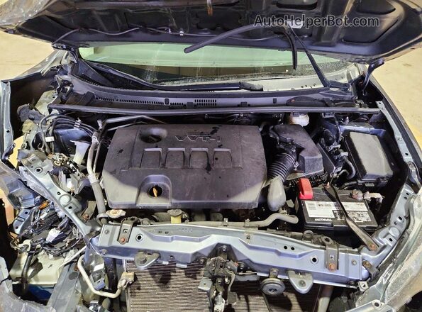 2T1BURHE1KC146269 2019 TOYOTA COROLLA Gray Вид задньої частини салону