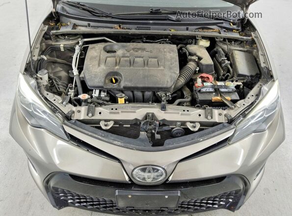 2T1BURHE1KC151200 2019 TOYOTA COROLLA Tan Rear interior view