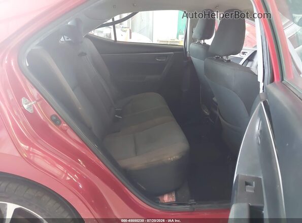 2T1BURHE1KC156042 2019 TOYOTA COROLLA Red Вид наклейки з VIN-кодом