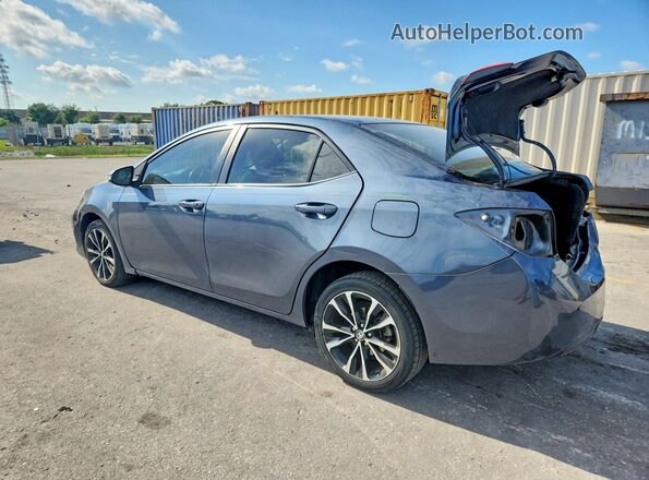 2T1BURHE1KC158471 2019 TOYOTA COROLLA Blue უკანა მარცხენა
