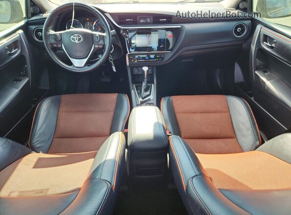 2T1BURHE1KC158471 2019 TOYOTA COROLLA Blue წინა პანელის ხედი