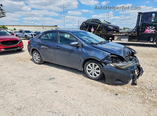 2T1BURHE1KC158731 2019 TOYOTA COROLLA Gray Przód prawy