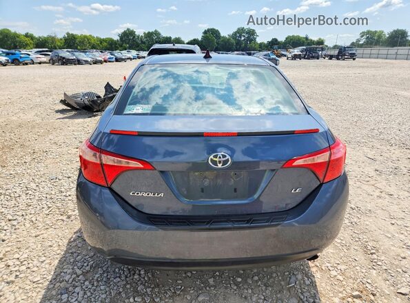 2T1BURHE1KC158731 2019 TOYOTA COROLLA Gray Widok z tyłu