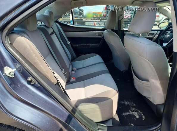 2T1BURHE1KC158731 2019 TOYOTA COROLLA Gray Widok tylnych siedzeń